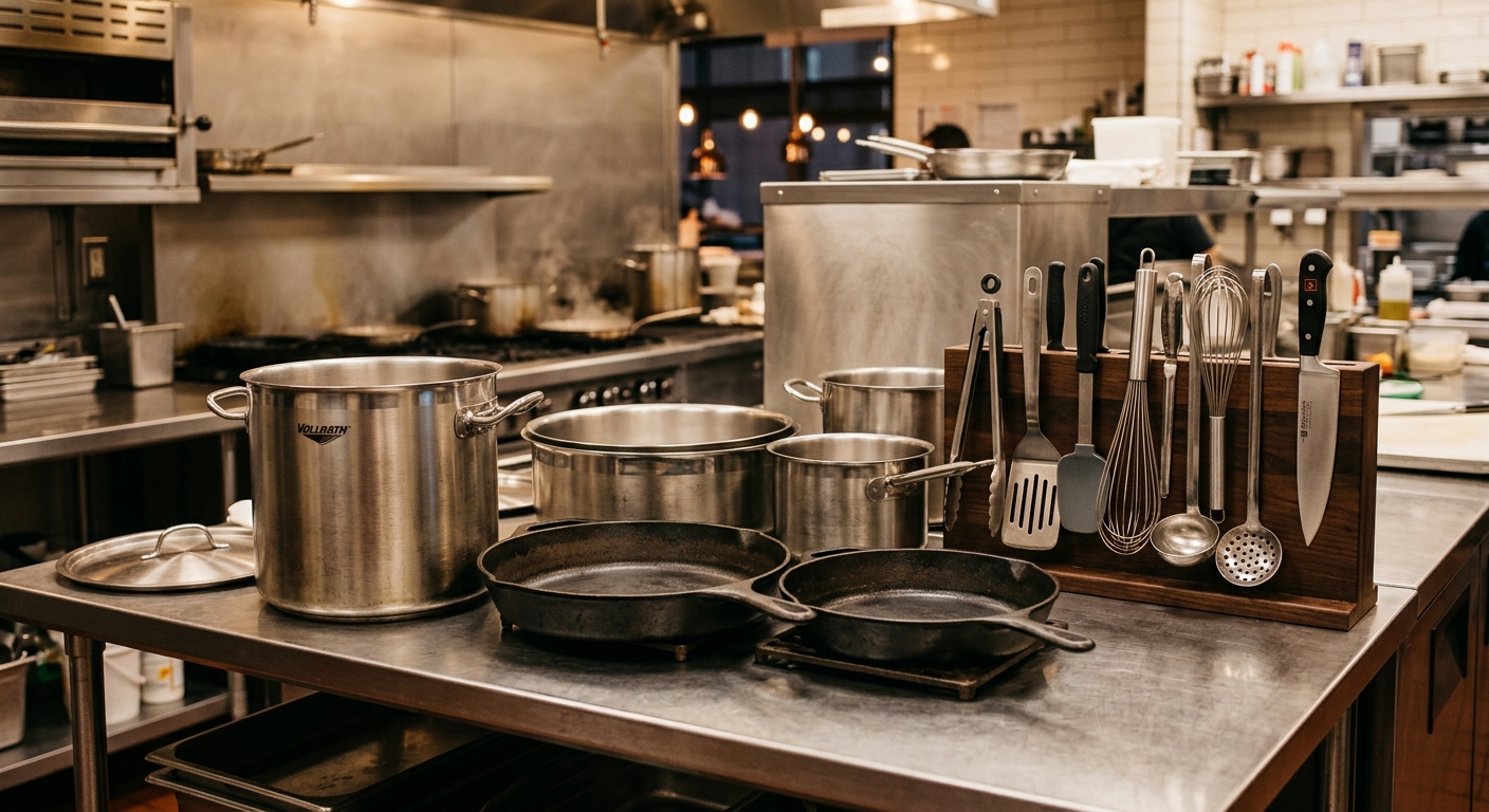 Essential Cookware Accessories for Restaurants and Commercial Kitchens
